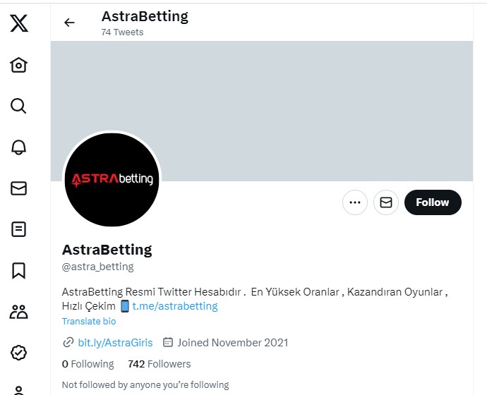 Astrabetting Twitter