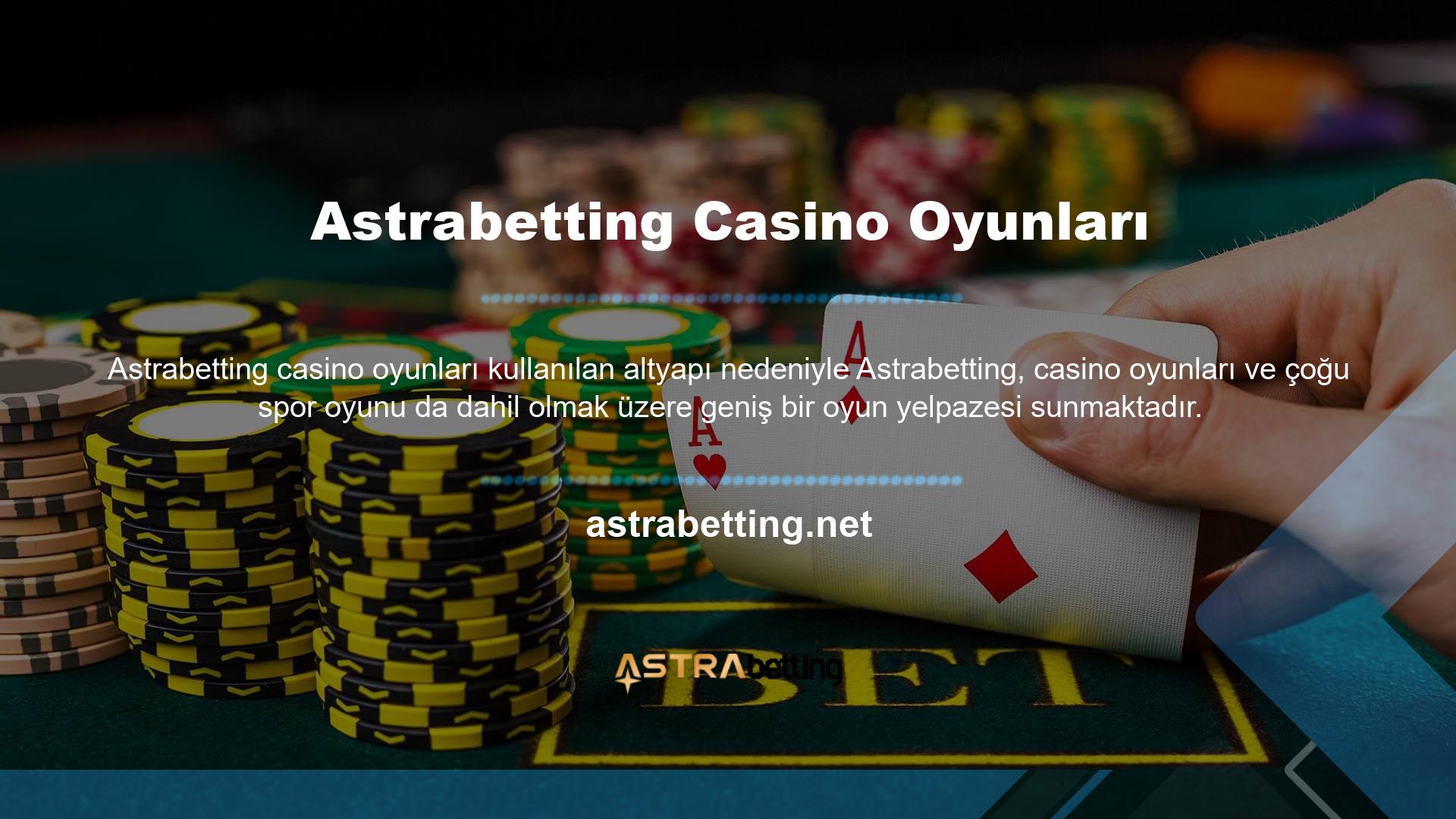 Rulet ve poker gibi casino oyunlarında para kazanmak isteyen çoğu oyuncu yine de bahis oynamayı seçmektedir